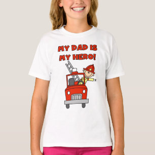 Dad Firefighter Hero T-Shirt