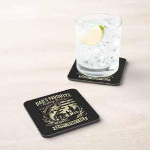 Dad Fishing Buddy Coaster