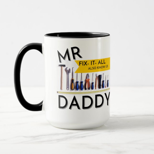 Dad fix them all mug (Left)
