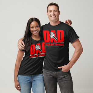 Dad Forensic Science Technician Father's Day Gift T-Shirt