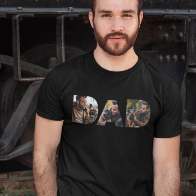 Dad From Dog Photo Template T-Shirt (Creator Uploaded)