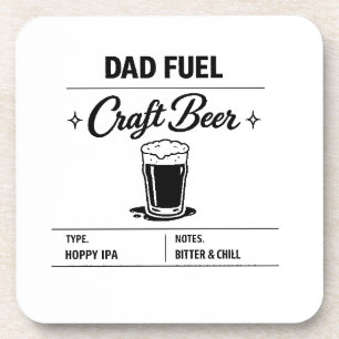Dad Fuel – Craft Beer Father’s Day Coaster