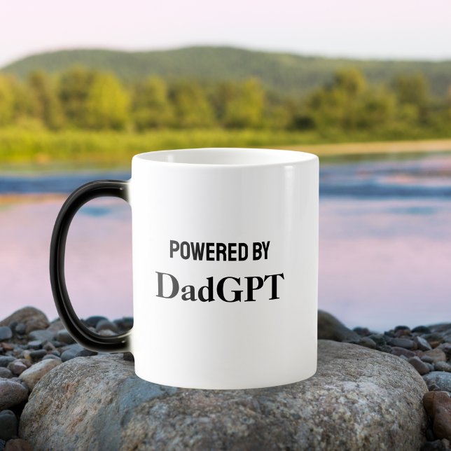 Dad Funny Birthday - Powered By DadGPT - Ai Joke Magic Mug (Creator Uploaded)