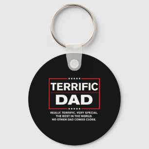 Dad - Funny Donald Trump Fathers Day Gift Keychain