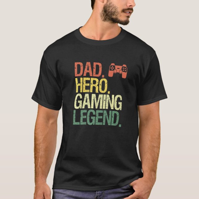 Dad Gamer T-Shirt (Front)