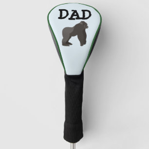 DAD GORILLA GOLF DRIVER COVER PERSONALIZED FUNNY