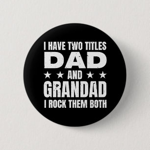 Dad Grandad 2 Inch Round Button