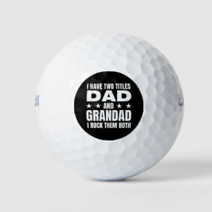 Dad Grandad Golf Balls