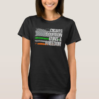 Dad Grandpa Veteran Irish Us Flag Cigars Bourbon G