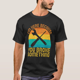 Dad Handyman Hardware Store Tools Fathers Day 3 T-Shirt