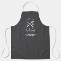 Dad head chef bbq grill Christmas birthday modern 