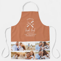 Dad head chef bbq grill multi photo terracotta