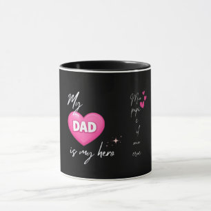 Dad Hero Heart / Papà Eroe Mug