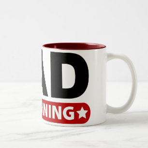 Dad In Training Two-Tone Coffee Mug