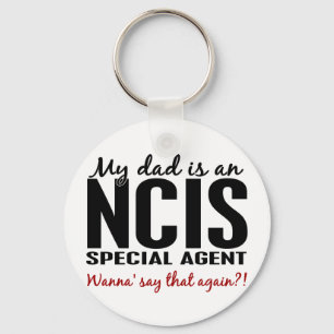 Dad Is An NCIS Special Agent Keychain