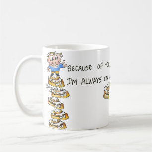 Dad is my ROLL model - Funny Coffee Mug
