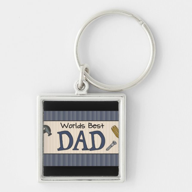 Dad Is The Best Keychain (Front)