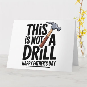 Dad Joke Card for Father's Day For Husband for Dad