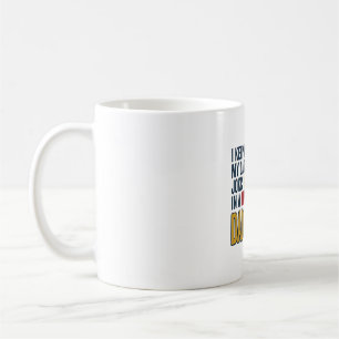 Dad Joke Dad-A-Base Retro Funny Father Vector Desi Coffee Mug