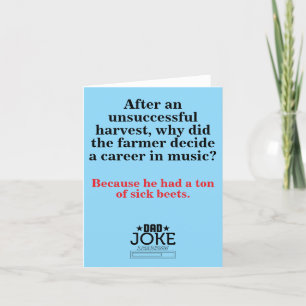 Dad Joke Holiday Card