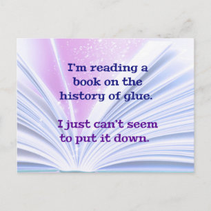 DAD JOKE: I'm reading a book on the history of... Postcard