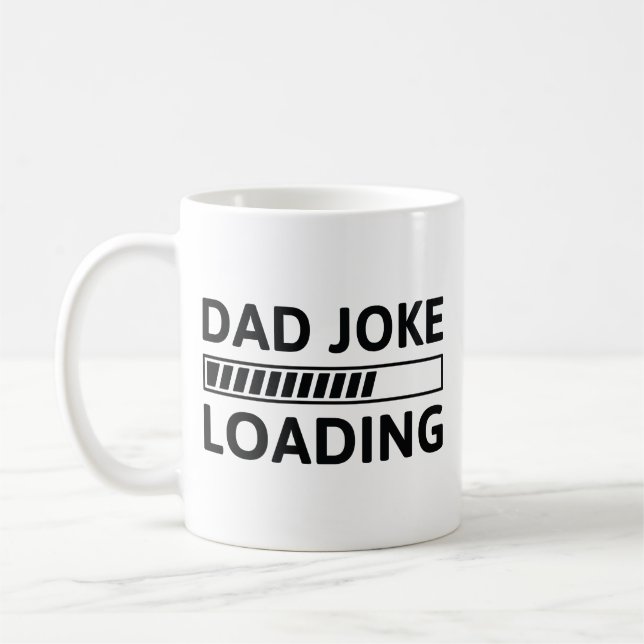 Dad Joke Loading Coffee Mug (Left)