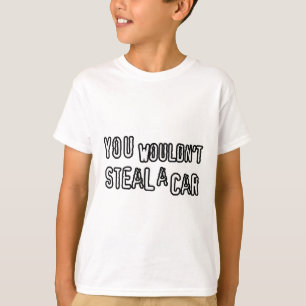 Dad Joke Movie Pirate You Wouldnt Steal A Car Pira T-Shirt