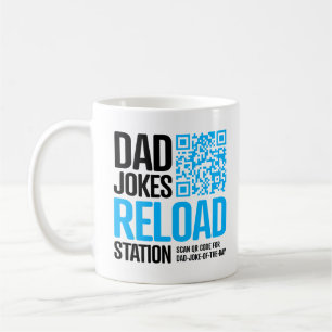 Dad Joke Mug with QR Code – A New Joke Every Day!