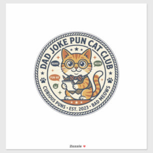 Dad Joke Pun Cat Cat Graphic Tee Art - Dad Joke Pu