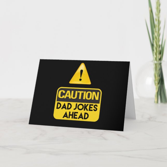 Dad Jokes  Card (Front)