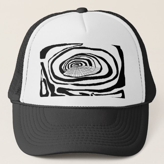 Dad, kids & children abstract trucker hat    (Front)