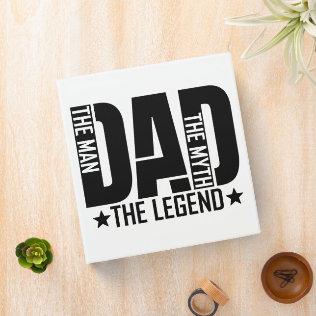 Dad Legend Man Binder (In Situ)