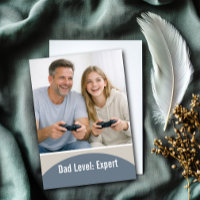 Dad Level Expert Gaming Father’s Day Customizable