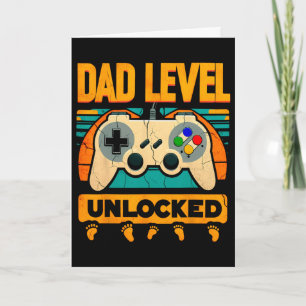 Dad Level Unlocked Father&#; s Day New Dad Card