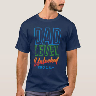 Dad Level Unlocked T-Shirt