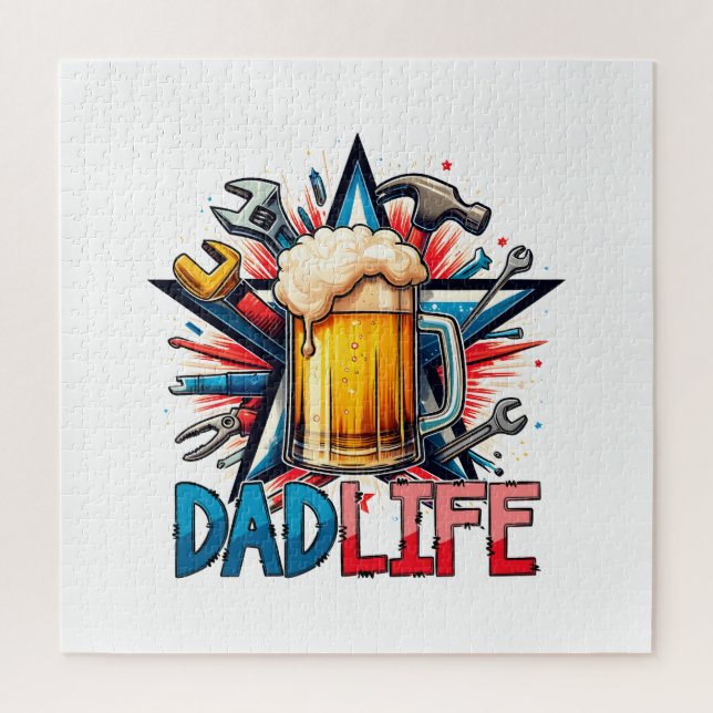 Dad Life Jigsaw Puzzle (Vertical)