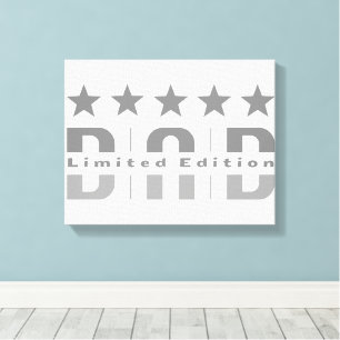 Dad Limited Edition Canvas Print