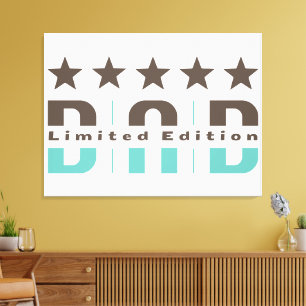 Dad Limited Edition Canvas Print