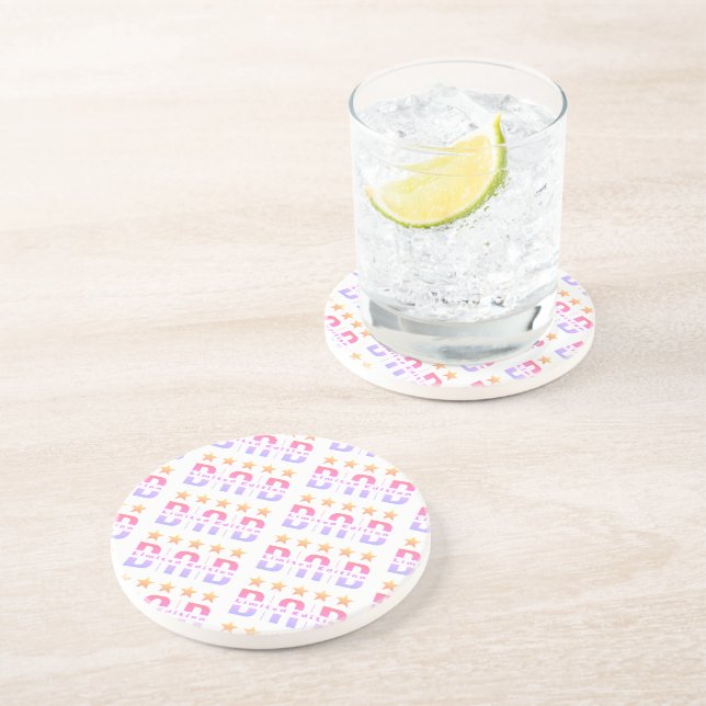 Dad Limited Edition Coaster (Side)