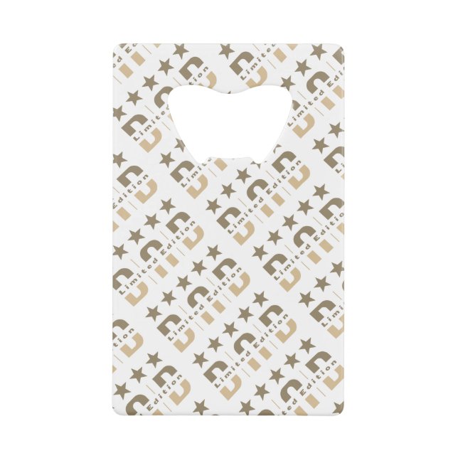 Dad Limited Edition Credit Card Bottle Opener (Front)