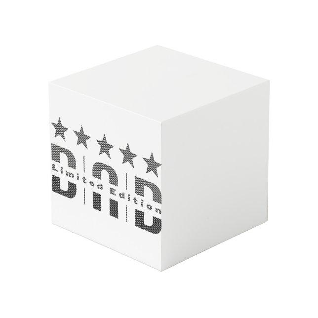 Dad Limited Edition Cube (Front Angled)
