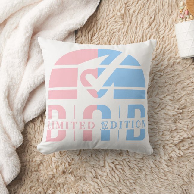 Dad Limited Edition: Father's Unconditional Love Throw Pillow (Blanket)