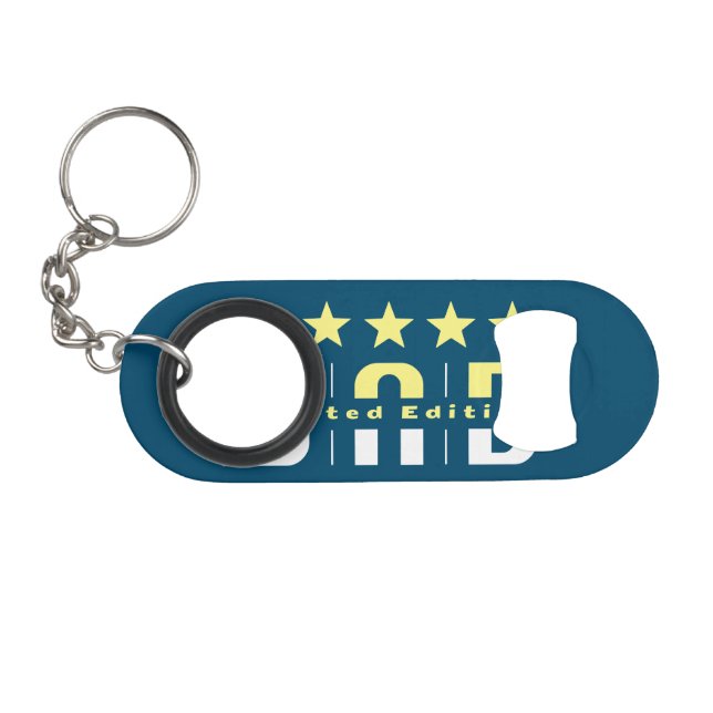 Dad Limited Edition Keychain Bottle Opener (Front (Horizontal))