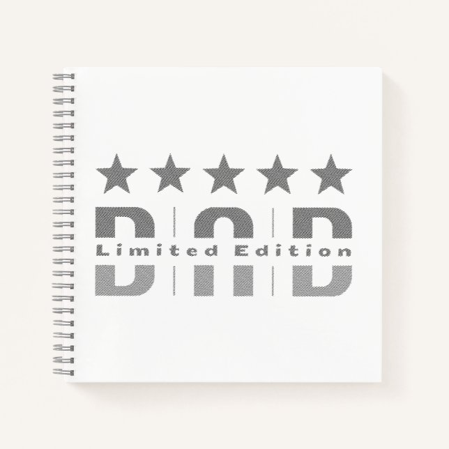 Dad Limited Edition Notebook (Front)