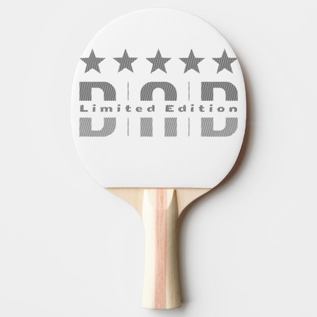 Dad Limited Edition Ping Pong Paddle (Front)