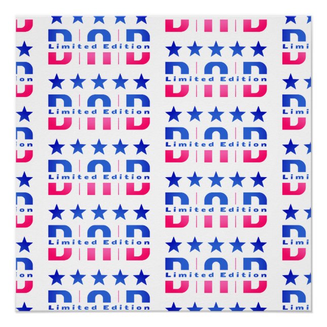 Dad Limited Edition Poster (Front)