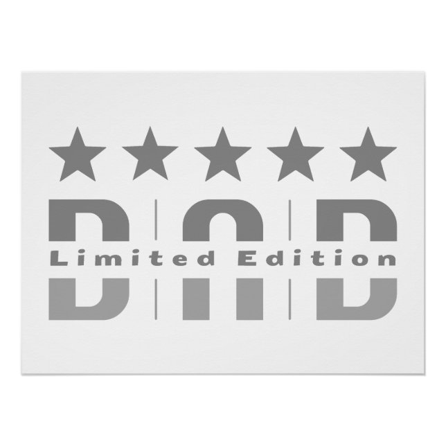 Dad Limited Edition Poster (Front)