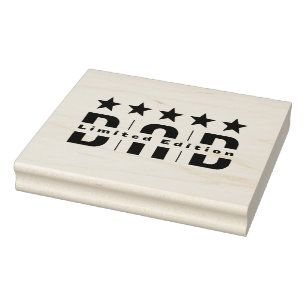 Dad Limited Edition Rubber Stamp