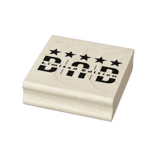 Dad Limited Edition Rubber Stamp