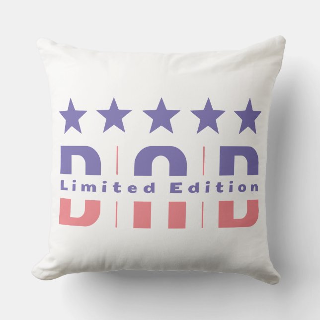 Dad Limited Edition Throw Pillow (Front)